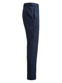 Casual Hose Damen Dunkelblau mit elastischem Bund